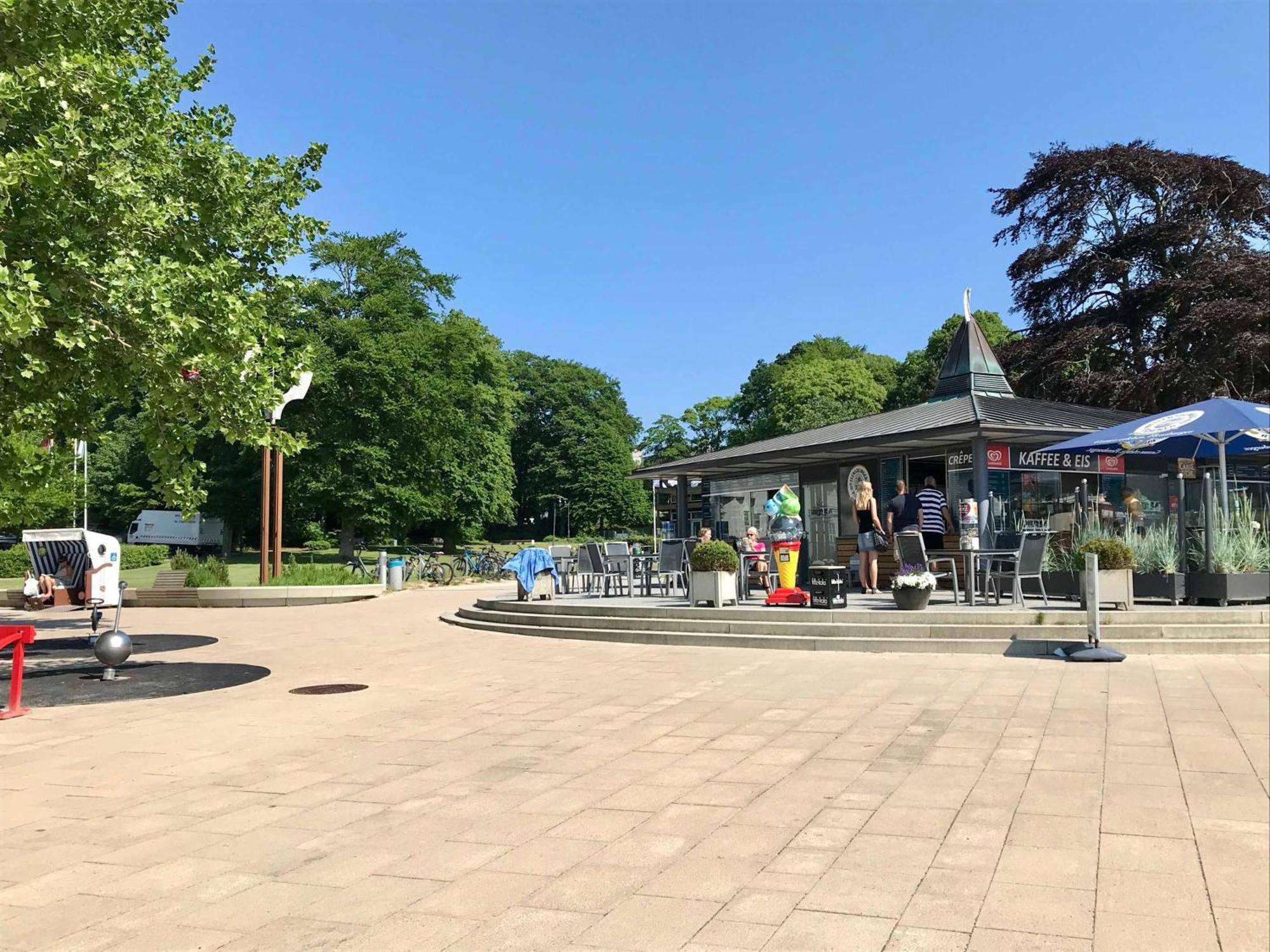 Ferienwohnung Skowronek am Kurpark Glucksburg Bagian luar foto
