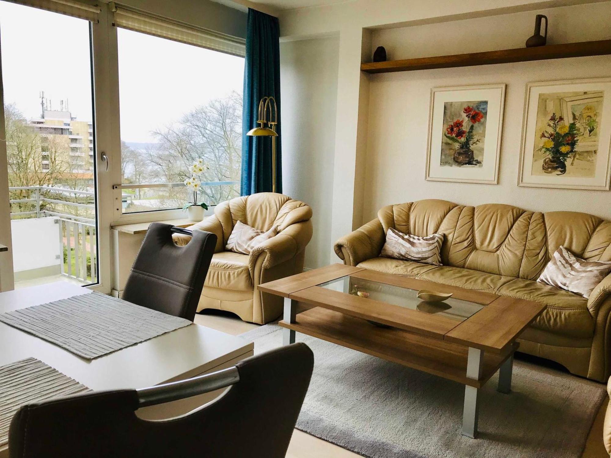 Ferienwohnung Skowronek am Kurpark Glucksburg Bagian luar foto